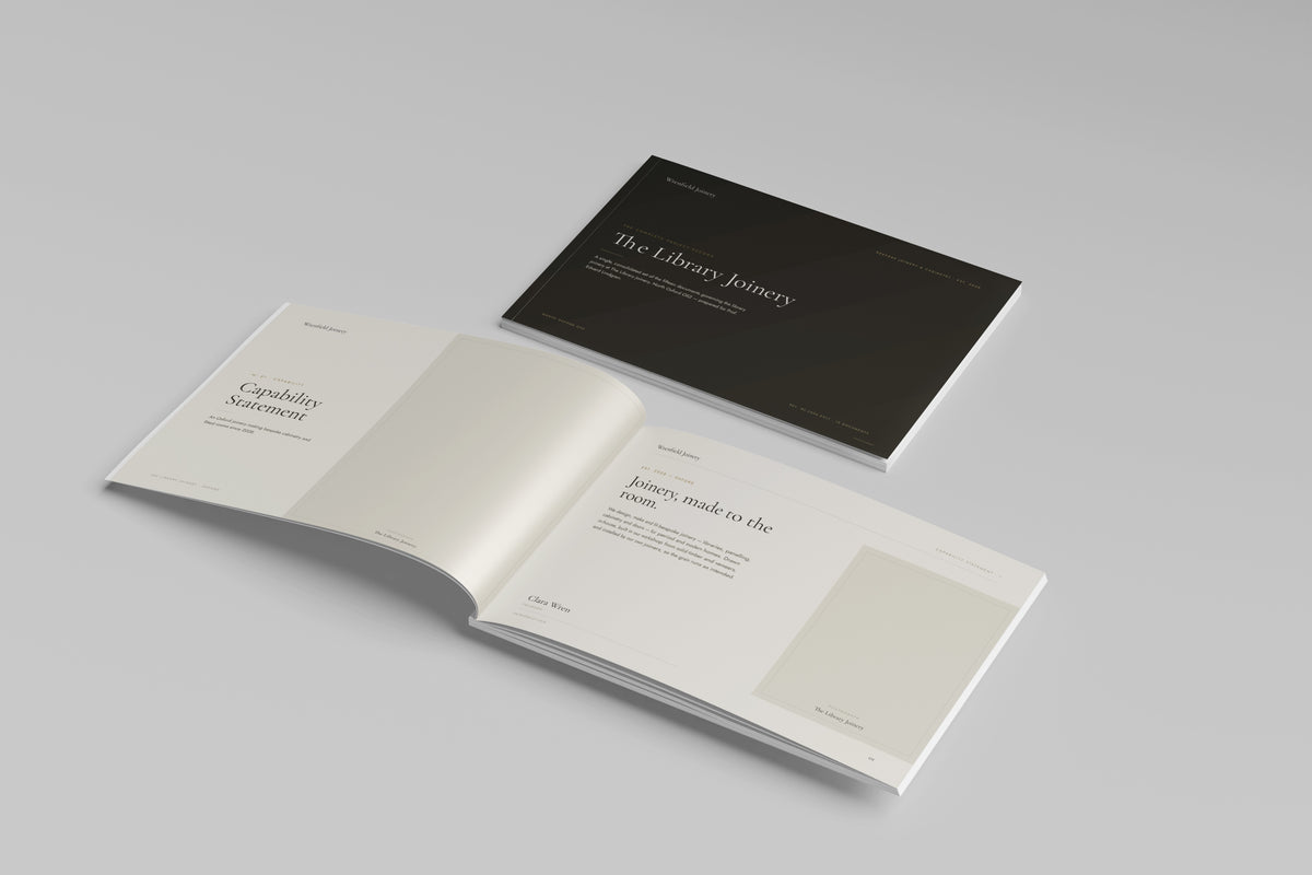 Bespoke Joiner & Cabinet Maker Project Pack