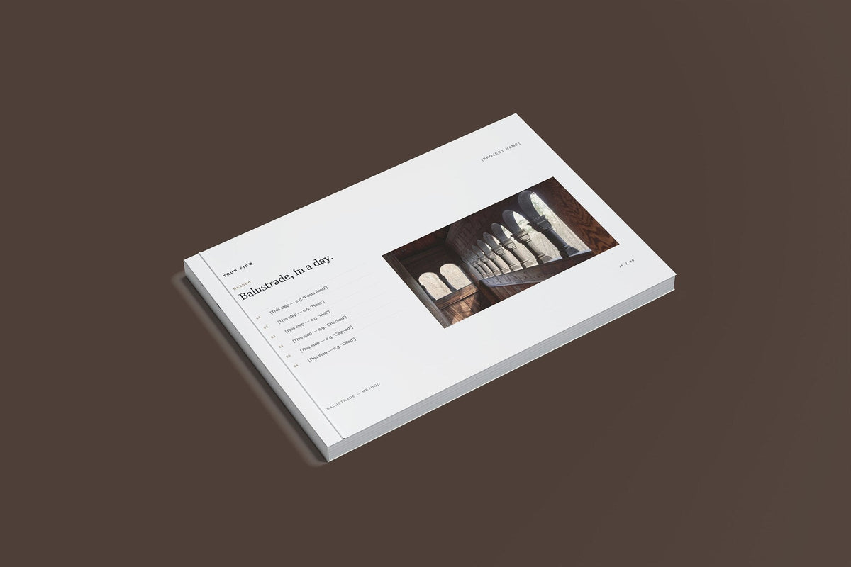 Decking and Outdoor Timber Client Package, Slate colourway, closed magazine mockup