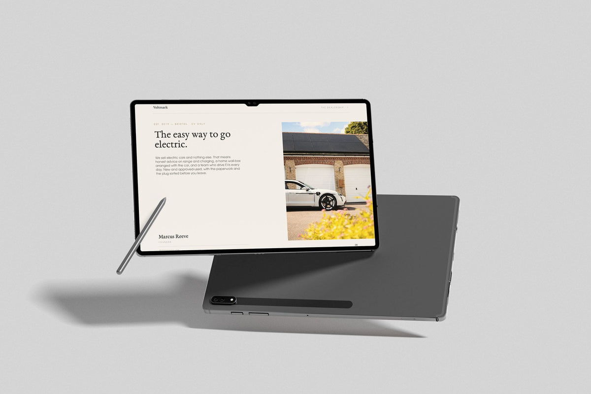 Electric Car Dealer Customer Pack